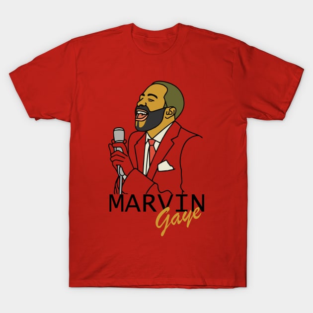 Marvin Gaye T-Shirt by RealNakama